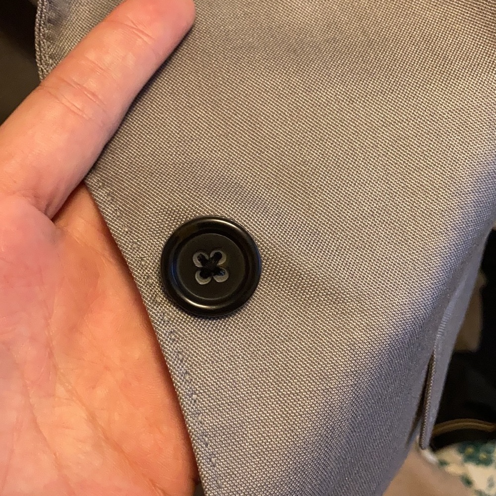 Size 8 must see wool silk blend blazer! Cute - Picture 7 of 9